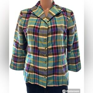 Marissa Baratelli Thai Silk Dress Jacket 8